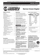 Campbell Hausfeld CHN10302 Instrucciones De Operación
