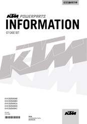 KTM Power Parts 61412925000BH Manual De Instrucciones