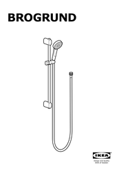 IKEA BROGRUND Manual De Instrucciones