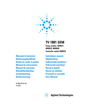 Agilent Technologies TV 1001 SEM Manual De Instrucciones