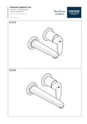 Grohe Eurodisc Cosmopolitan 19 573 Manual De Instrucciones