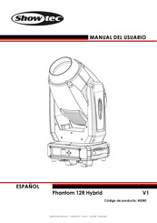 Showtec Phantom 12R Hybrid Manual Del Usuario