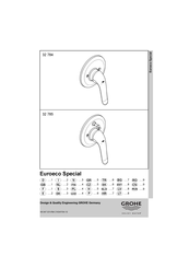 Grohe Euroeco Special 32 784 Manual De Instrucciones