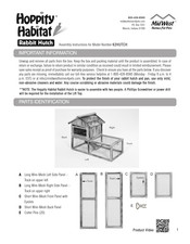 Midwest Hoppity Habitat 62HUTCH Instrucciones De Armado