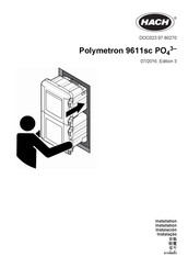 Hach Polymetron 9611sc Manual De Instrucciones