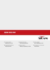 Sicam SBM 55S NW Manual Original