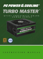 PC Power & Cooling TURBO MASTER TM1350 Manual De Instrucciones