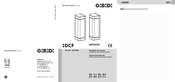 GiBiDi DCF180 Instrucciones De Instalación