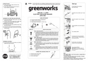 GreenWorks GPW 1803 Guia De Inicio Rapido