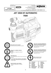 Hozelock EXEL JET 3500 K7 AUTOMATIC Manual Del Usuario