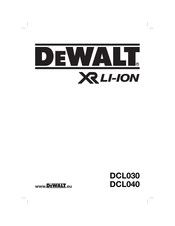 DeWalt DCL040 Traducido De Las Instrucciones Originales