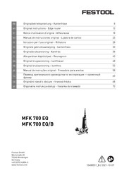 Festool MFK 700 EQ/B Manual De Instrucciones Original