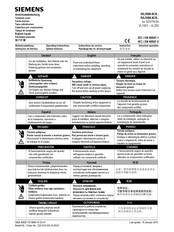 Siemens 3VL9300-8CA Serie Manual Instructivo