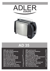 Adler europe AD 35 Manual De Uso