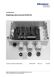 Minebea Intec PR6021/08 Manual De Instalación