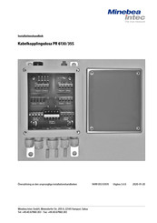 Minebea Intec PR 6130/35S Manual Del Usuario