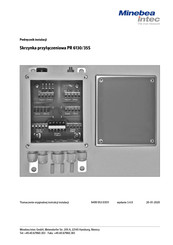 Minebea Intec PR 6130/35S Manual Del Usuario