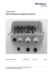 Minebea Intec PR 6021/18 Manual Del Usuario
