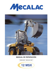 Mecalac 12 MSX Manual De Reparación