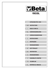 Beta 1933L Manual De Instrucciones