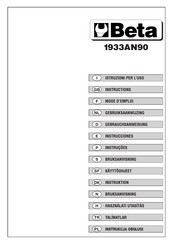 Beta 1933AN90 Manual De Instrucciones