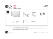 LG 43UK631C Guía Rápida De Configuración