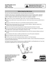 Cequent REESE EXPLORE SportWing Manual Del Usuario