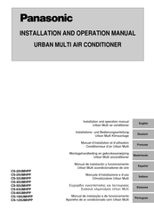 Panasonic Urban Multi CS-32UMHPP Manual De Instalación Y Funcionamiento