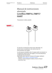 Endress+Hauser Levelflex FMP57 PROFIBUS PA Manual De Instrucciones Abreviado
