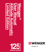 Wenger Attitude Automatic Limited Edition Guia De Inicio Rapido