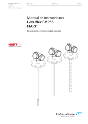 Endress+Hauser Levelflex FMP55 PROFIBUS PA Manual De Instrucciones