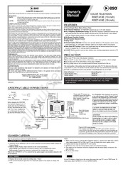 ESA RSET413E Manual Del Propietário