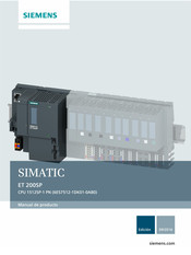 Siemens CPU 1512SP-1 PN Manual De Producto