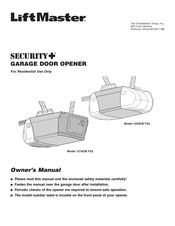 LiftMaster SECURITY+ 1225EM FS2 Manual Del Propietário