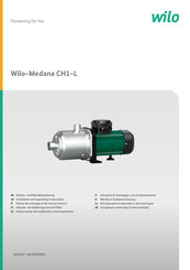 Wilo Medana CH1-L Instrucciones De Instalación Y Funcionamiento