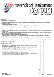 Eantenna DX10M Manual Del Usuario