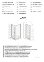 aquaform JAVA Instrucciones De Montaje