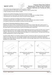 West Elm 725697 Instrucciones De Ensamblaje