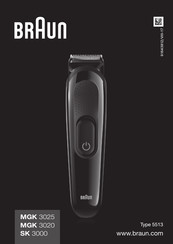 Braun MGK 3025 Manual De Instrucciones