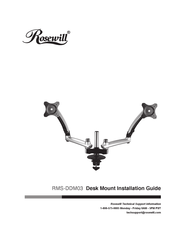 Rosewill RMS-DDM03 Guia De Instalacion