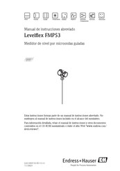 Endress+Hauser Levelflex FMP53 FOUNDATION Fieldbus Manual De Instrucciones Abreviado