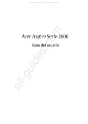 Acer Aspire 2000 Serie Guia Del Usuario