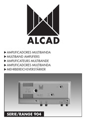 Alcad RANGE 904 Serie Manual De Instrucciones