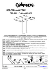 Galipette ANATOLE P3B Instrucciones De Montaje