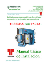 Absorsistem THERMAX TAC L5 Serie Manual Basico De Instalacion