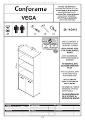 CONFORAMA VEGA 681435 Manual De Montaje