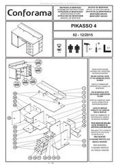 CONFORAMA PIKASSO 4 Manual De Montaje