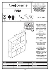 Conforama IRNA Manual De Montaje