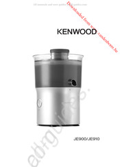 Kenwood JE900 Manual De Instrucciones