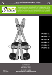 KRATOS SAFETY FA 10 206 -A Serie Manual De Instrucciones